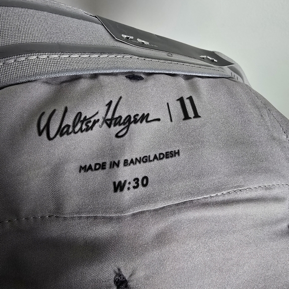 Walter Hagen New Perfect 11 Flat Front Palm Navy Blue Golf Shorts Mens SZ 30 - Picture 8 of 13